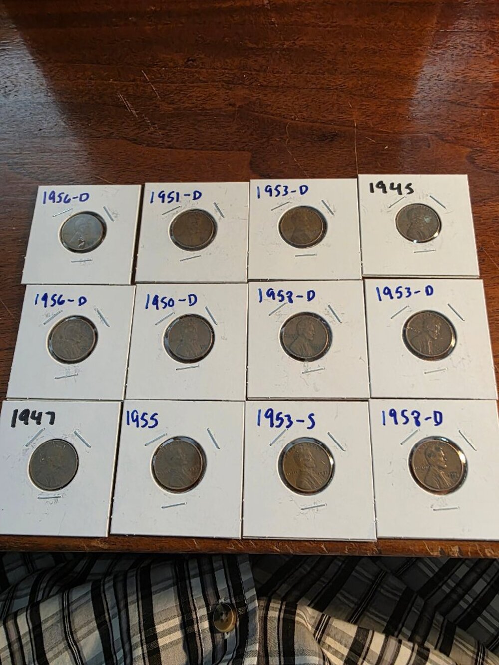 24PC LOT OF VARIOUS DATES OF WHEAT PENNIES